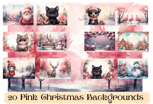 20 Pink Christmas Backgrounds Jpg: Your Festive Design Toolkit