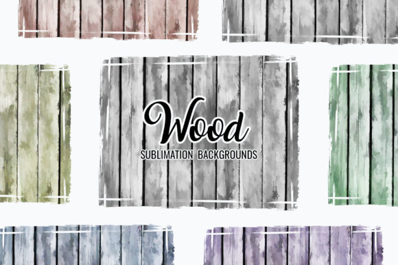 Authentic Texture: The Power of Distressed Wood Sublimation Backgrounds