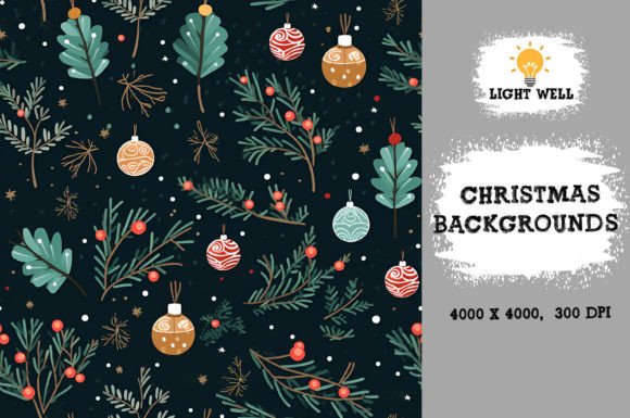Cute Christmas Backgrounds Patterns: A Digital Designer's Toolkit