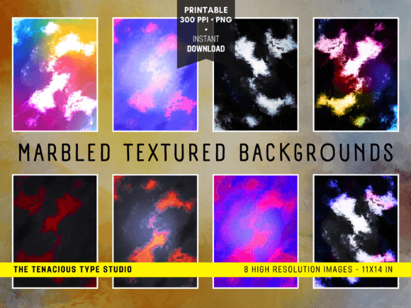 Elevate Your Designs: The Allure of Marbled Sublimation Backgrounds