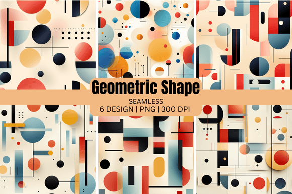 Geometric Shape Seamless Backgrounds: A Designer's Toolkit