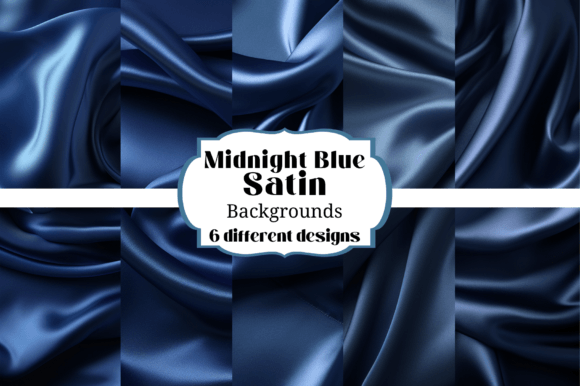 Midnight Blue Satin Backgrounds: Elevating Your Digital Designs