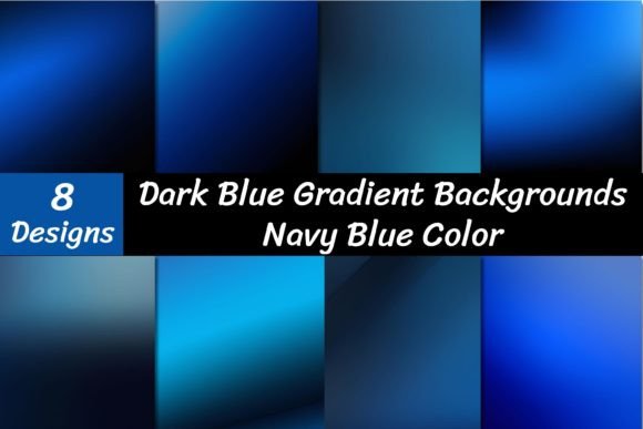Navy Blue Gradient Backgrounds: A Foundation for Modern Design