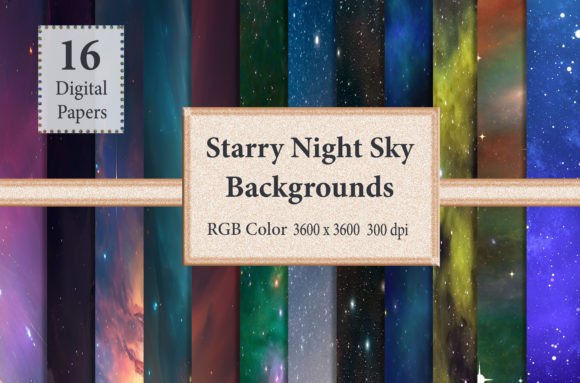 Starry Night Sky Backgrounds: A Designer's Guide to Cosmic Creativity
