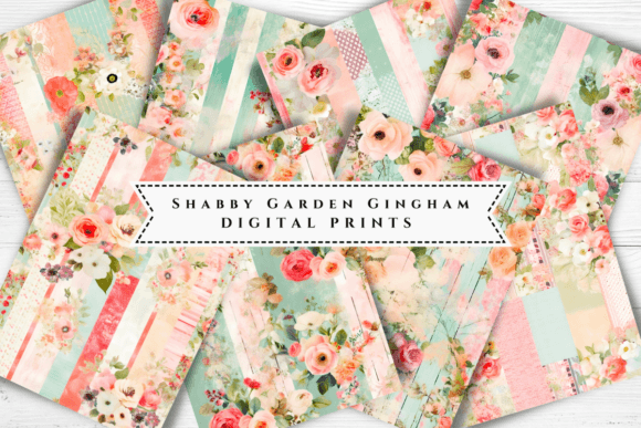 The Timeless Appeal of Shabby Chic Gingham Pattern Backgrounds