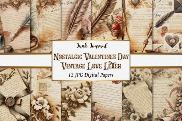 Timeless Romance: Using Vintage Valentine's Backgrounds