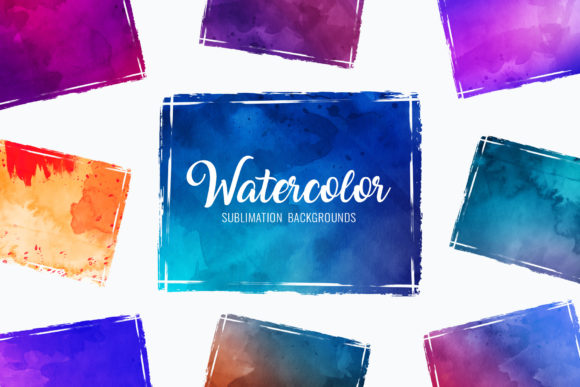 Watercolor Sublimation Backgrounds: A Creative Toolkit for Makers
